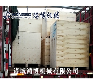 13台设备出口欧洲