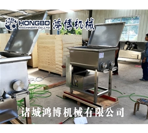300 型拌馅机发往青岛