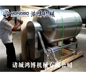 1000型滚揉机发往蓬莱