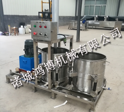 椰子液压脱水收汁机