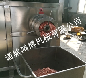 潍坊冻肉冻盘破碎绞肉一体机
