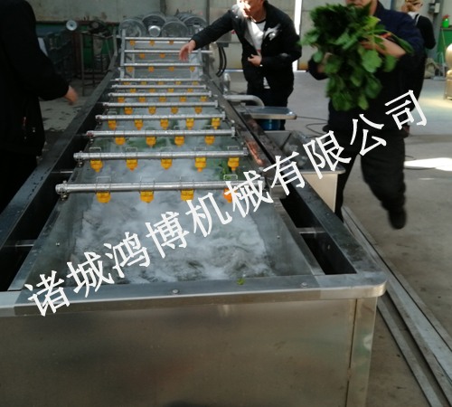 喷淋气泡式清洗机
